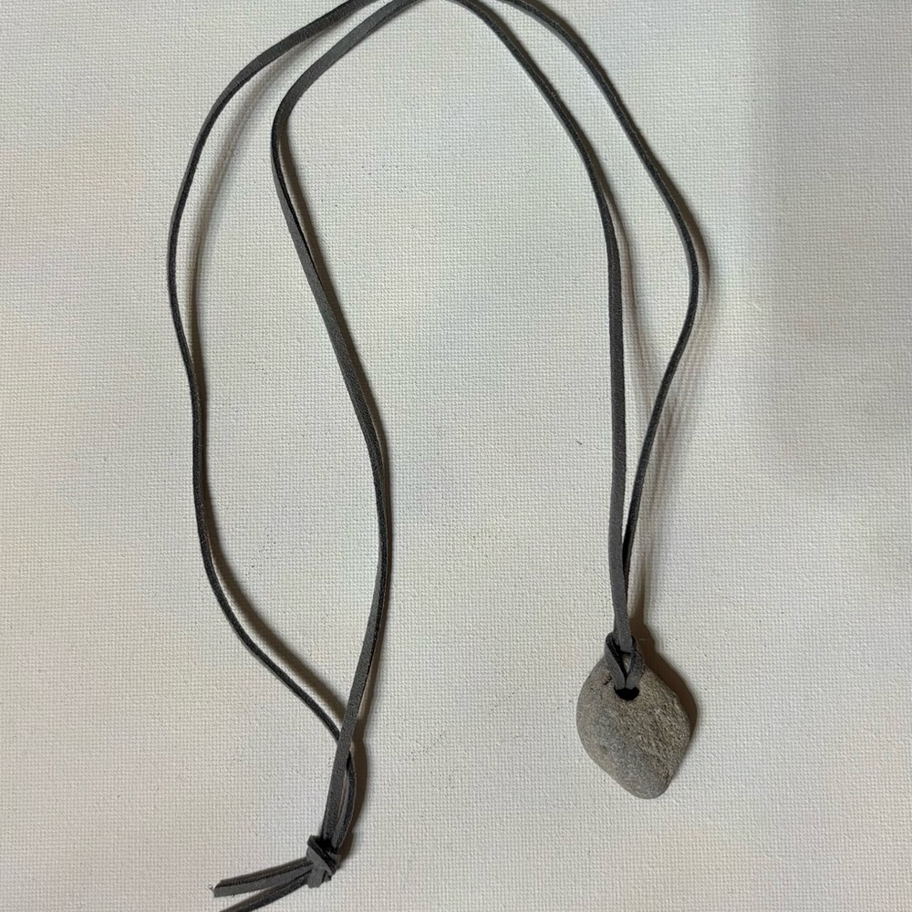 Handmade Unique Protection Stone Pendant Necklace